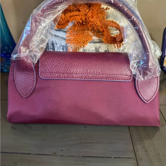 Longchamp Le Pliage Large Tote – Color: Prune - Picture 2 of 5